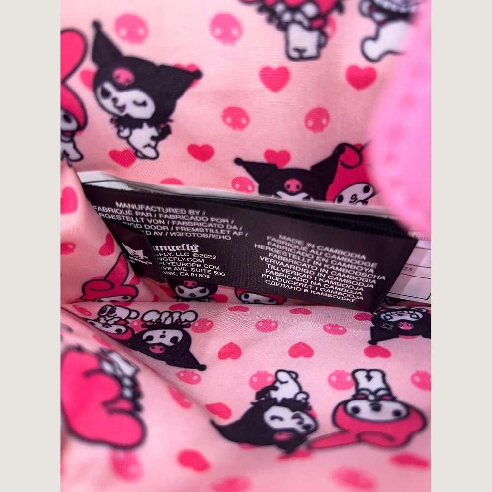Loungefly Sanrio My Melody Kuromi Reversible Crossbody Bag Excellent Cond - Picture 5 of 5